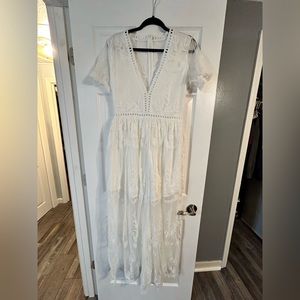 White Lace Dress
